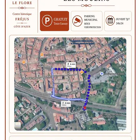 Le Flore Hotell Fréjus
